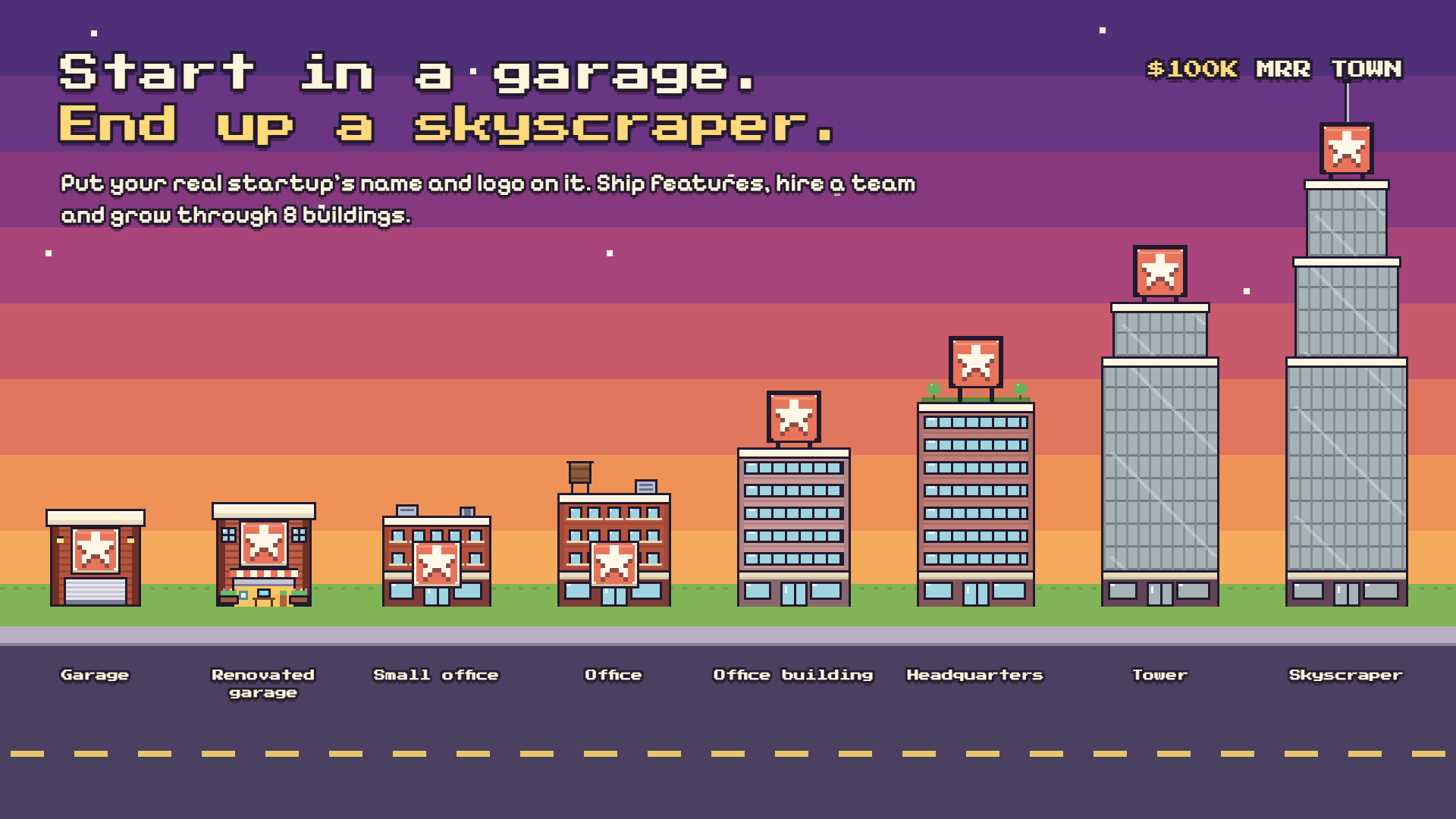 $100K MRR Town screenshot 2