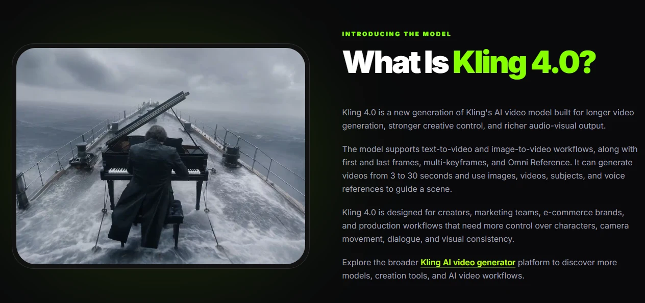 Kling AI screenshot 3