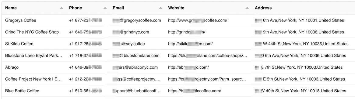 Google Maps Email Extractor screenshot 2
